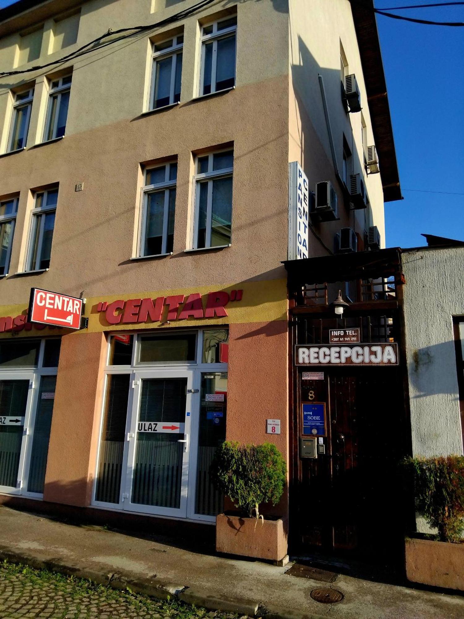 Pansion Centar Bed & Breakfast Tuzla Exterior photo